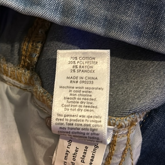 PacSun in Push Up Jeggings size 25- Light Wash, Slightly Distressed - Picture 8 of 12